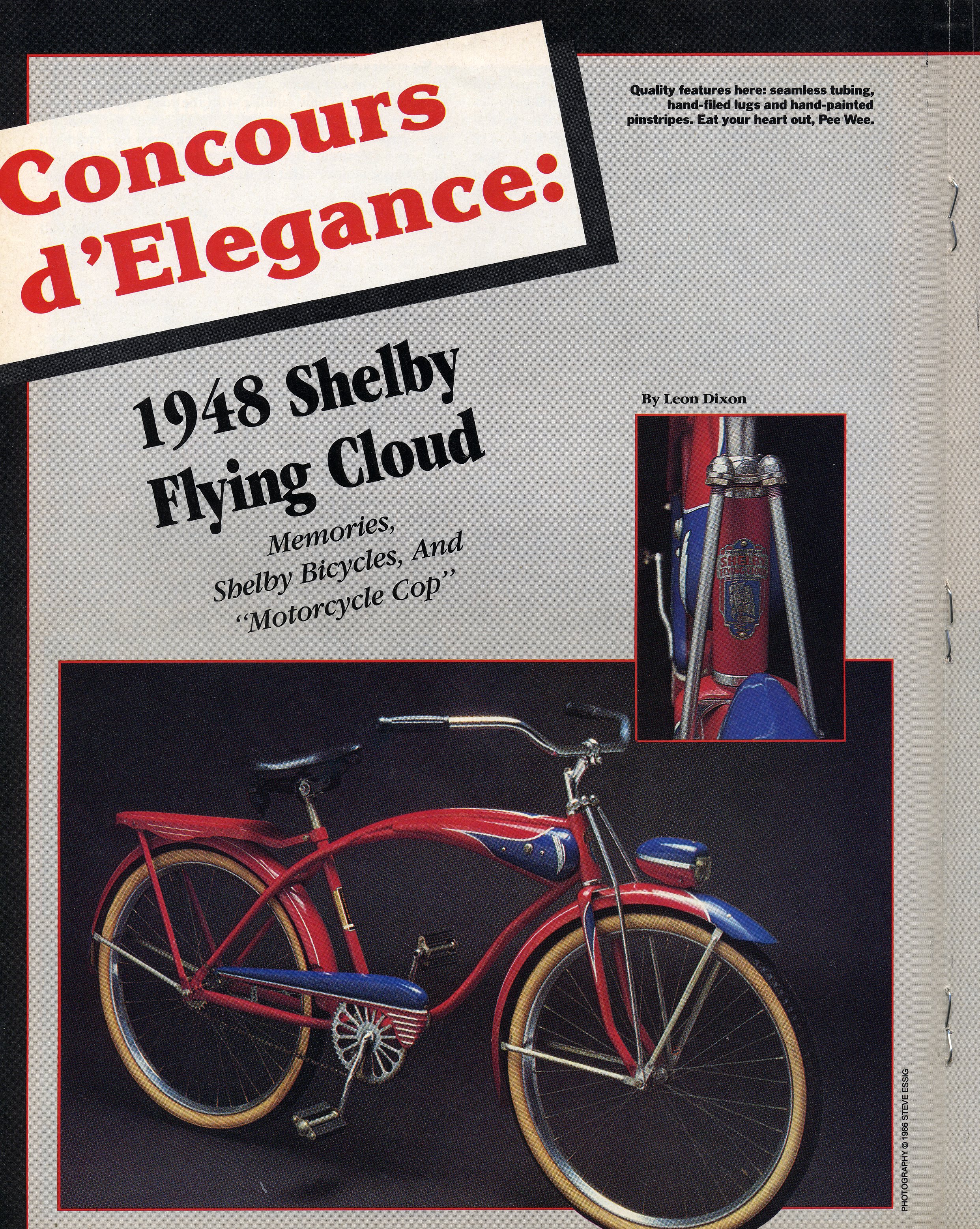 vintage shelby bicycle